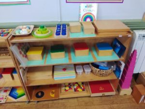 Rainbow Montessori Sensorial too